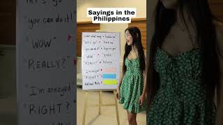 SAYINGS PART 1  Learn Tagalog Philippines [upl. by Afira720]