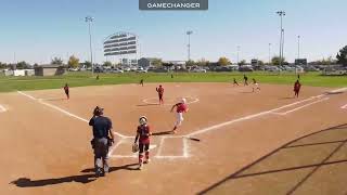 Leila Ramos singles vs Heat 12U [upl. by Arihppas219]