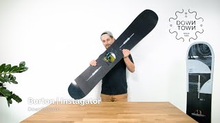 Burton Instigator 2020 snowboard review  DownTownnl [upl. by Aniroz]