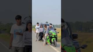 Desi Ka Aukat 🔥  Sumon Stunts shorts zx10r youtubeshorts [upl. by Dielu]