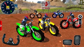 Motor Dirt Bikes Stunts Racing Simulator 1  Offroad Outlaws AndroidIOS Gameplays FHD [upl. by Riti]