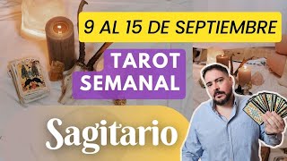 Sagitario Semanal 9 a 15 de Septiembre ♐ VA A OCURRIR MUYYY PRONTOOO ❗️😱💫 🌙Brujo Gallego🌙 [upl. by Leo]