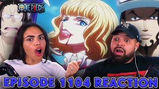 WHAT IS STUSSY UP TO One Piece Episode 1104 Reaction [upl. by Alitta730]