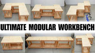 Ultimate Modular Workbench A Design for Everyone [upl. by Savadove]