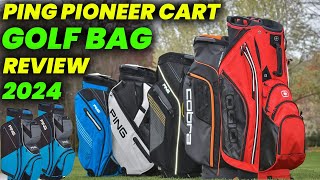 Ping Pioneer cart golf bag review 2024 Lightweight Stylish and Functional [upl. by Rodablas]