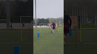 AMAURY DEKEYSER U17 À LANDEN SÉANCE DE GESTES TECHNIQUES À LA DFA2 [upl. by Moses]