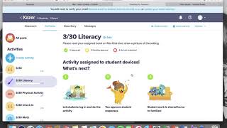 Connecting Students and Assigning Activities on Class Dojo [upl. by Jobe854]