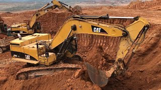 Wheel Loaders Heavy Transports Excavators And Construction Sites  Heavy Machinery Movie [upl. by Tiga]