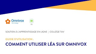 Comment utiliser Léa sur Omnivox [upl. by Benco]