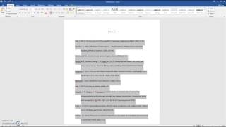 Alphabetizing References in Word [upl. by Annawit720]