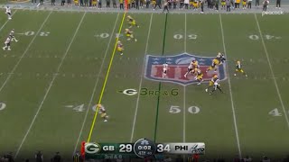 Packers vs Eagles Down to the Wire Ending [upl. by Ali]