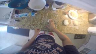 MAKING EMPANADAS BAKED VS FRIED  DAY 26 [upl. by Anpas827]