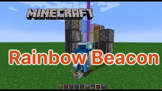 Minecraft Rainbow Beacon [upl. by Nairehs]