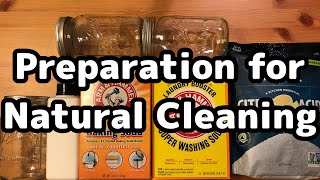 Natural Cleaning Preparation Baking Soda Washing Soda Citric Acid [upl. by Azarria]