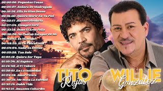 TITO ROJAS Y WILLIE GONZÁREZ SUS MEJORES SALSA ROMANTICA  MIX 30 GRANDES ÉXITOS [upl. by Annala77]