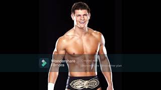 all cody rhodes theme song update [upl. by Warram]