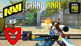 THE LAST CSGO GRAND FINAL  NaVi vs MOUZ  HIGHLIGHTS  ESL Pro League S18 l CSGO [upl. by Ellenyl]