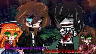 Afton Family meets Creepypasta  Gacha Club  Afton Family [upl. by O'Driscoll]