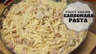 Creamy Carbonara Pasta  Christmas Recipe [upl. by Sigsmond]