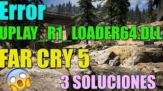 Error UPLAYR1LOADER64DLL FAR CRY 5 en Windows 1087 I 3 SOLUCIONES 2024 [upl. by Anbul]