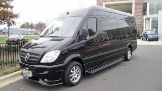 2010 MercedesBenz Sprinter Custom Limousine Start Up Engine and In Depth Tour [upl. by Eirak]