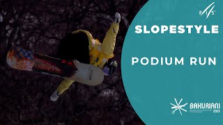 Zoi Sadowski Synnott NZL  Silver  Womens Slopestyle  Bakuriani 2023 [upl. by Akenor]