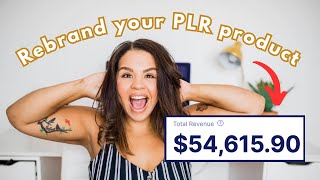 REBRAND YOUR PLR PRODUCT 🔥  SELL DIGITAL PRODUCTS  DIGITAL MARKETING  MAKE MONEY ONLINE 2024 [upl. by Bible]