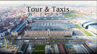 Brussels  Tour amp Taxis  2021  Drone  4K [upl. by Enelaj211]