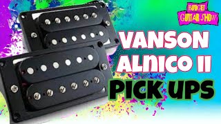 Vanson Alnico II Pick Ups [upl. by Nnayllas128]