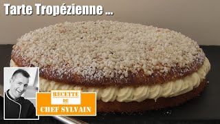 Tarte tropézienne  Recette par Chef Sylvain [upl. by Raval]