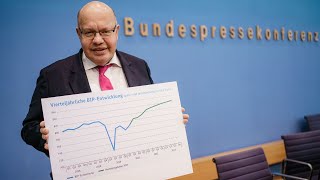 Altmaier rechnet mit starkem Wachstum 2022 [upl. by Leen338]