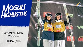 Highlights Moguls Ruka 2023  FIS Freestyle Skiing World Cup 2324 [upl. by Earehc502]