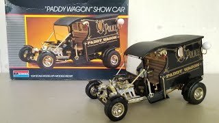 Monogram Paddy Wagon Show Car 124 scale Build amp Review [upl. by Dacia]