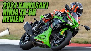 We Ride The 2024 Kawasaki ZX6R  Is It A Stud Or A Dud [upl. by Adeline507]