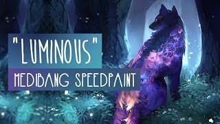 Luminous  SPEEDPAINT  Medibang Paint Pro [upl. by Palecek]