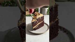 EASY chocolate peanut butter cake [upl. by Anul]