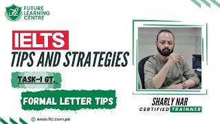 IELTS Writing Task1 General formal Letter Tips I IELTS With Sir Sharly [upl. by Euqinor]