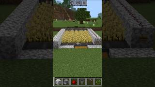 Simple Automatic Wheat Farm – Minecraft Tutorial Minecraft AutomaticFarm MinecraftBuildquot [upl. by Arrotal]