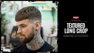 Textured Crop Haircut Demo with Charlie Venn of Lucky Sevens Barbershop [upl. by Vogeley]