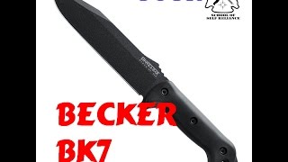 Becker BK 7 Knife Review [upl. by Athal]