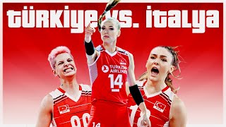 TÜRKİYE  İTALYA Çeyrek Final Maçını Beraber İzliyoruz  VNL 2023 13072023 [upl. by Nilpik26]