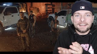 Santa Fe Klan x Calibre 50 x Beto Sierra  Cuidando El Territorio REACTION [upl. by Nileek]