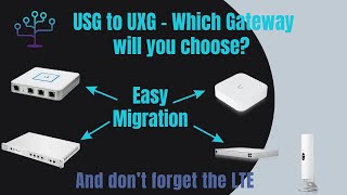 Migrating from USG3Pro to UXGLitePro  Lets have a look at all the gatewaysmostly and ULTEPro [upl. by Attenahs]