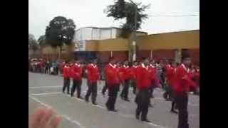 I PARTE  DESFILE FIESTAS PATRIAS COLEGIO quotPERUANO SUIZOquot  LIMA 2012 [upl. by Ellesij]