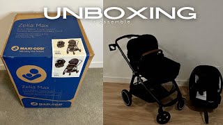 Maxi Cosi Zelia Max 5 in 1 Modular Travel System  Stroller  Car Seat  How To Assemble motherhood [upl. by Golding]