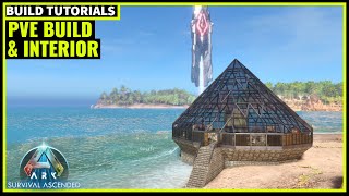 PVE Build amp Interior  Ark Survival Ascended [upl. by Krug242]