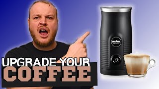 Making Coffee With The Lavazza MilkEasy Milk Frother [upl. by Ozen]