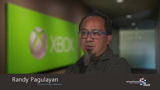 games UR Summit Randy Pagulayan shares his thoughts on being last years keynote speaker [upl. by Premer505]