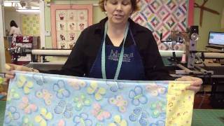 Make an Easy Tube Pillow Case with Jenny Doan of Missouri Star Instructional Video [upl. by Irtimed]