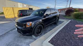 2022 KIA TELLURIDE SX PRESTIGE NIGHTFALL IN BLACK COPPER WITH DUNE BROWN [upl. by Quillon]